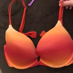 VS Hot Orange Bra